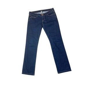 The Limited Stright Leg Women's size 6 Dark Wash Blue Denim Jeans